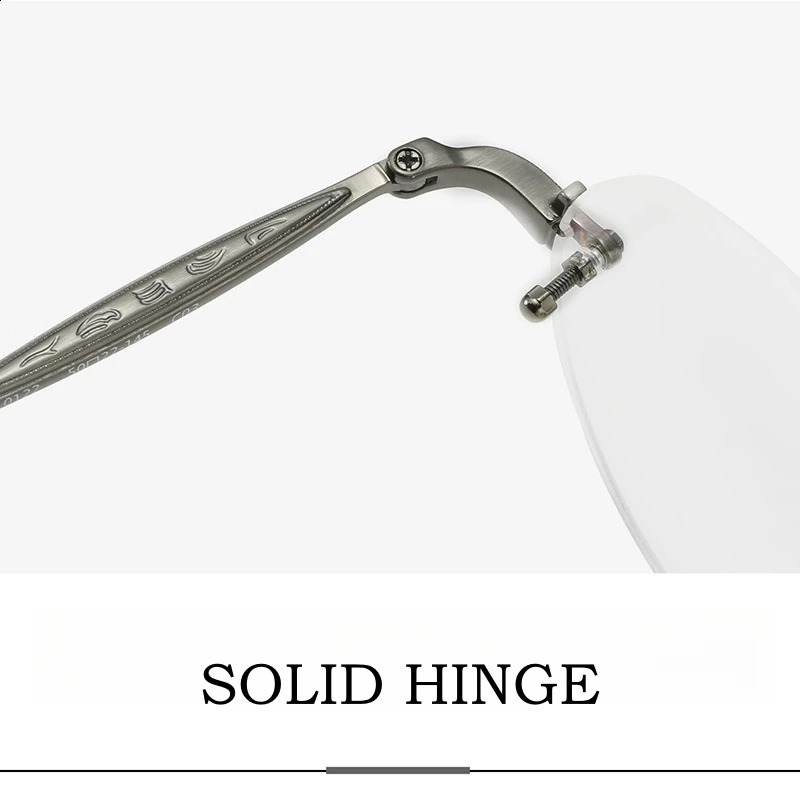 YIMARUILI Ultralight Rimless Glasses Men Retro Round Optical Prescription Simple Womens Eyeglasses Frame 241227