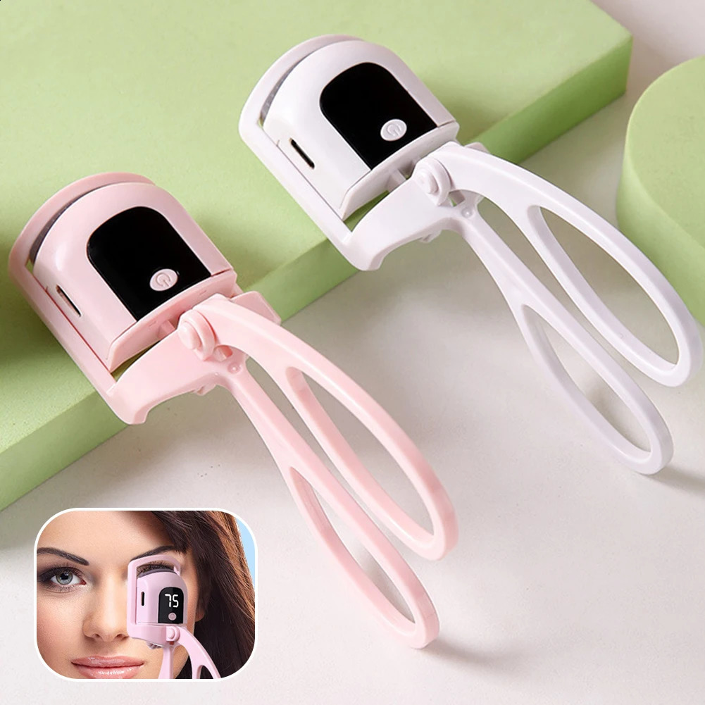 Electric Eyelash Curler Long-lasting Curling And Shaping USB Charging Model Fast Heating Thermal Eyelash Clip Eye Beauty Tool 241226
