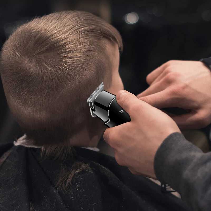 Professional Chemical Hair Beard Trimmer For Men Electric Hair Clipper Rechargeable Hair Cutting Machine Powerful Haircut Lithium W241227