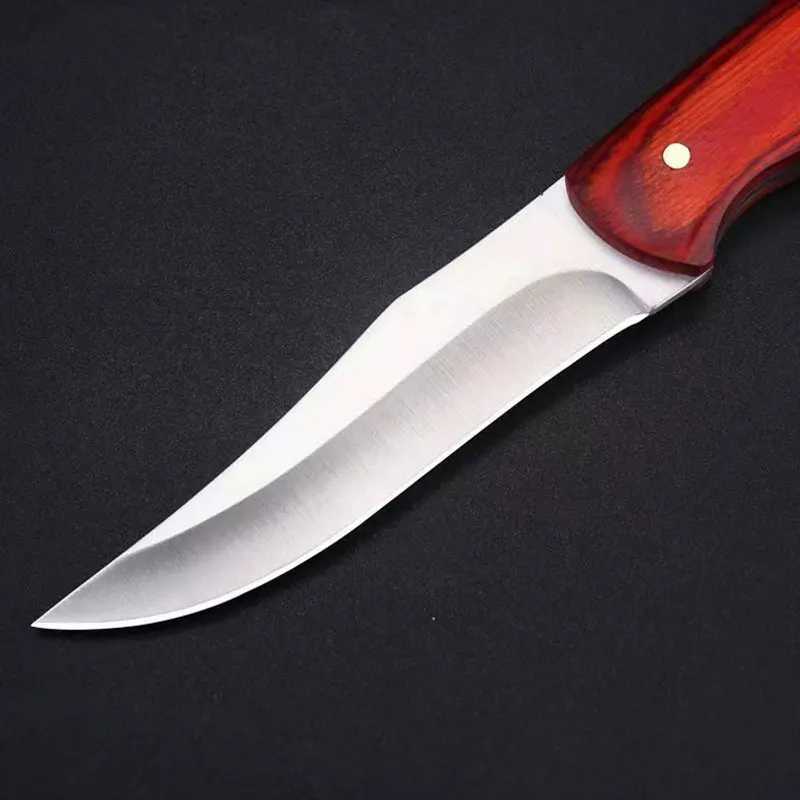 1 piece stainless steel knife fruit knife kitchen tools kitchen supplies for his use outdoor camping fishing Y241227