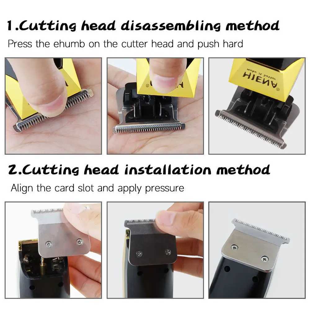HIENA HYN-030 Hair clipper hair cut machine mens hair clipper home appliance professional barber machinestrimmer for men W241227