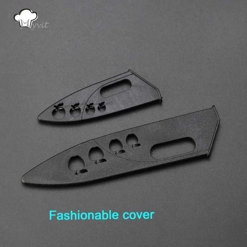 Kitchen Ceramic Knife 3 Paring 5 Slicing Ceramic Knife Black Blade Kitchen Blade Cooking Tool Y241227