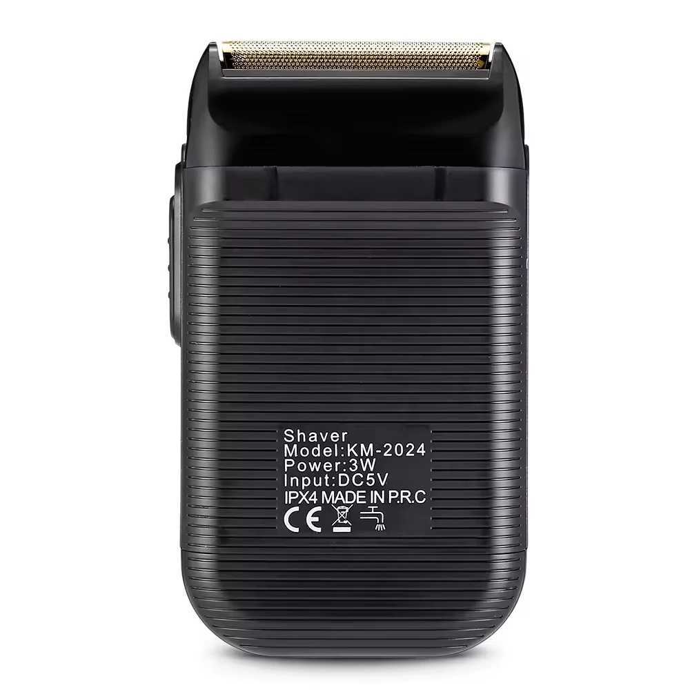Kemei KM-679 Mini Portable Electric Hair Clipper KM-2024 Mens Reciprocating Twin Blade Razor Shaver Beard Trimmer Shaving Machine W241227