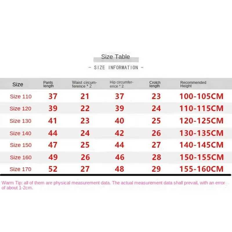 Fashionable Five-point Pants Trendy Kids Clothes Casual Capris Summer Thin Sle Boys Jeans Shorts 2024 New W241227