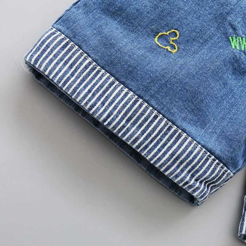 9M-2T baby jacket jeans for boys and girls summer shorts baby jumpsuit hat dog jumpsuit childrens clothing W241227