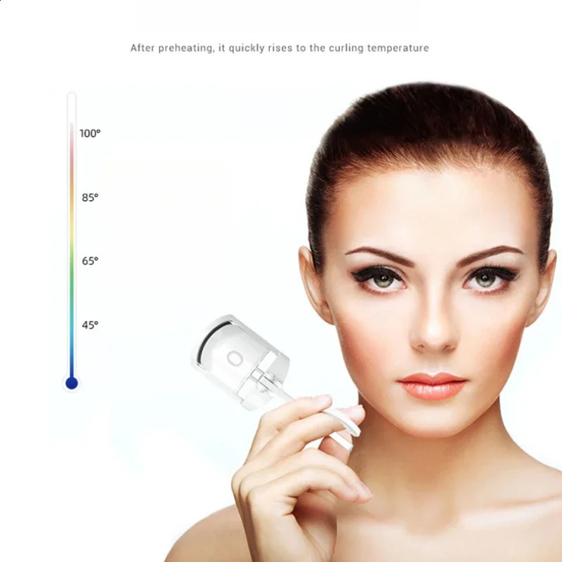 Eyelash Curler Electric Quick Heating Constant Temperature Long-lasting Shaping Charging Model Long Endurance Anti Scalding 241226