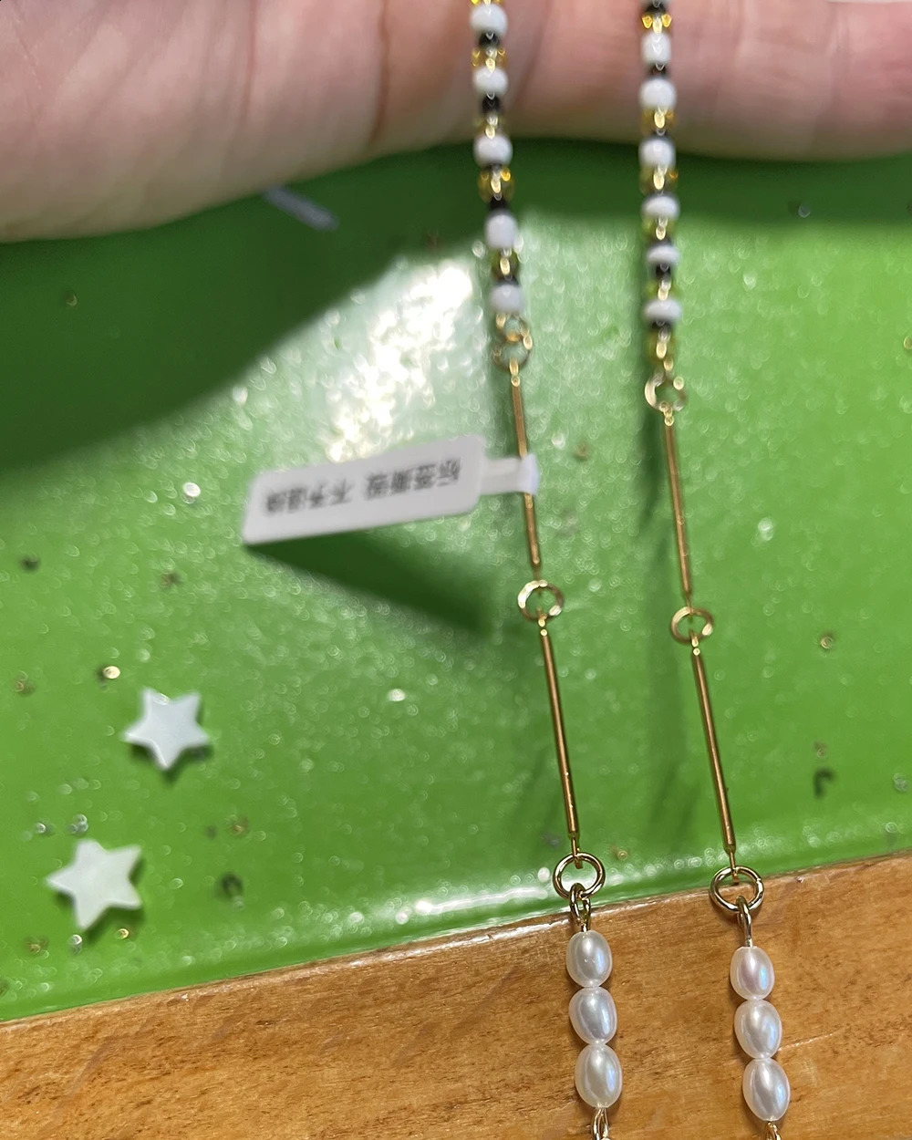 Handmade Natural pearl glasses beaded Chain Sunglasses Chains Necklace Reading Glasses Cord Holder Neck Strap Rope for Eyewear 241226