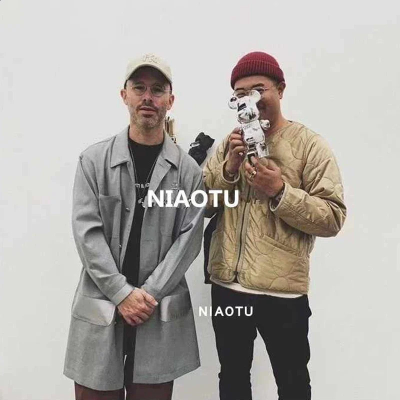 Arrival NIAOTU AutumnWinter AW Retro Interior Double Sided Jacket Non Visvim Dcdt Cotton Liner Coat for Men 241227