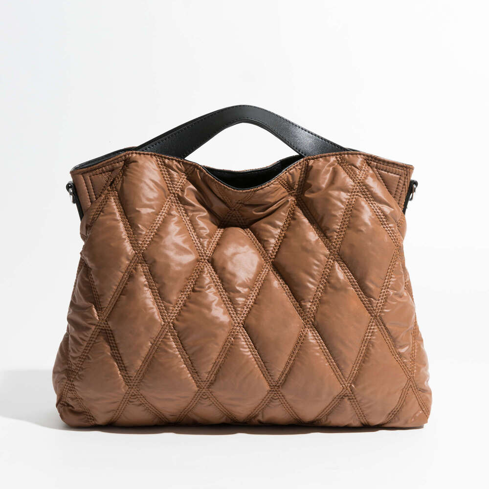 Women's Bags Handbag Fashion Gge Quilted Puffer Tote Designer Padded Women Handbags Casual Nylon Shoulder Crossbody Bags Large Capacity Bag