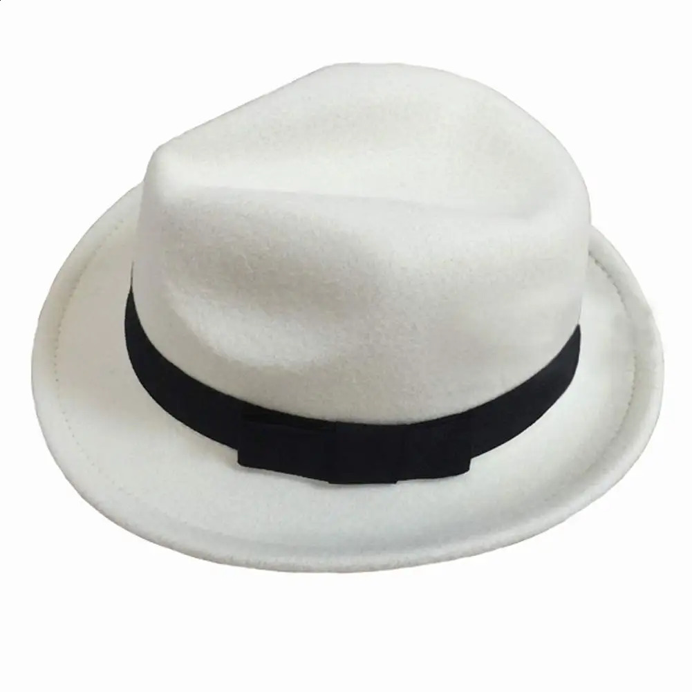 Michael Hat for Kids- Fedoras - White Smooth Criminal Hat 241226