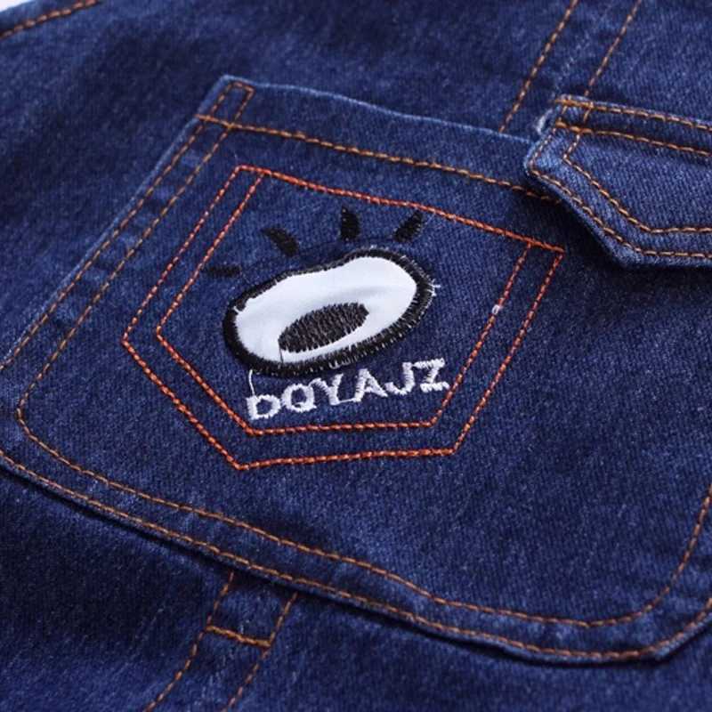 DIIMUU 1 2 3 Year Old Preschool Boys Denim Pants Baby Long Coat Dungarees Childrens Boys Jeans jumpsuit Boys Bottom Trouser Clothing W241227