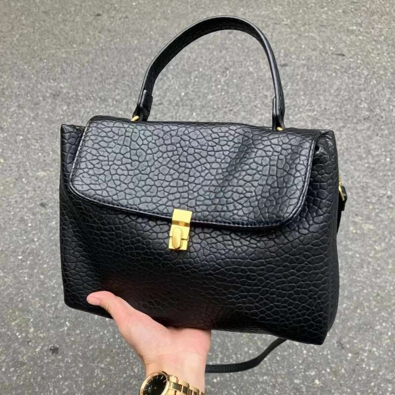 Women's Bags Fashion Personality Solid Top-Handle Bag All Match Office Lady Women's Handbags Y2k Trendy Shoulder Crossbody Bags