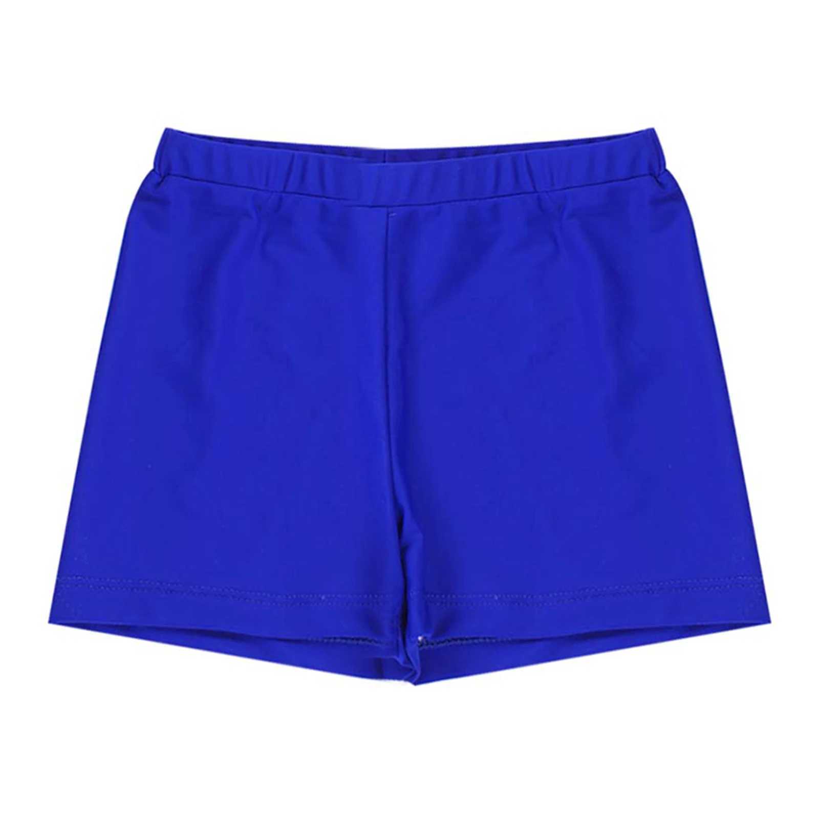 Kids Girls Shorts Summer Stretchy Swimming Shorts for Yoga Sports Gymnastic Swimming Bathing Beachwear Children Shorts Pants W241227