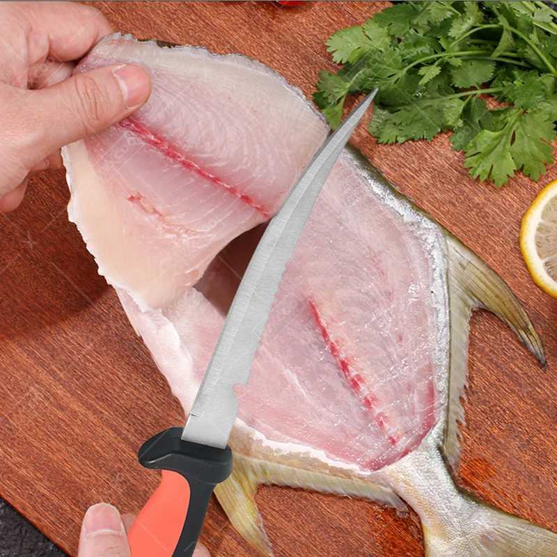 WXCOO tra shark Japanese chef cooking sushi Srl knife stainless steel fish fillet knife Mti pose fruit ingredient knife Y241227
