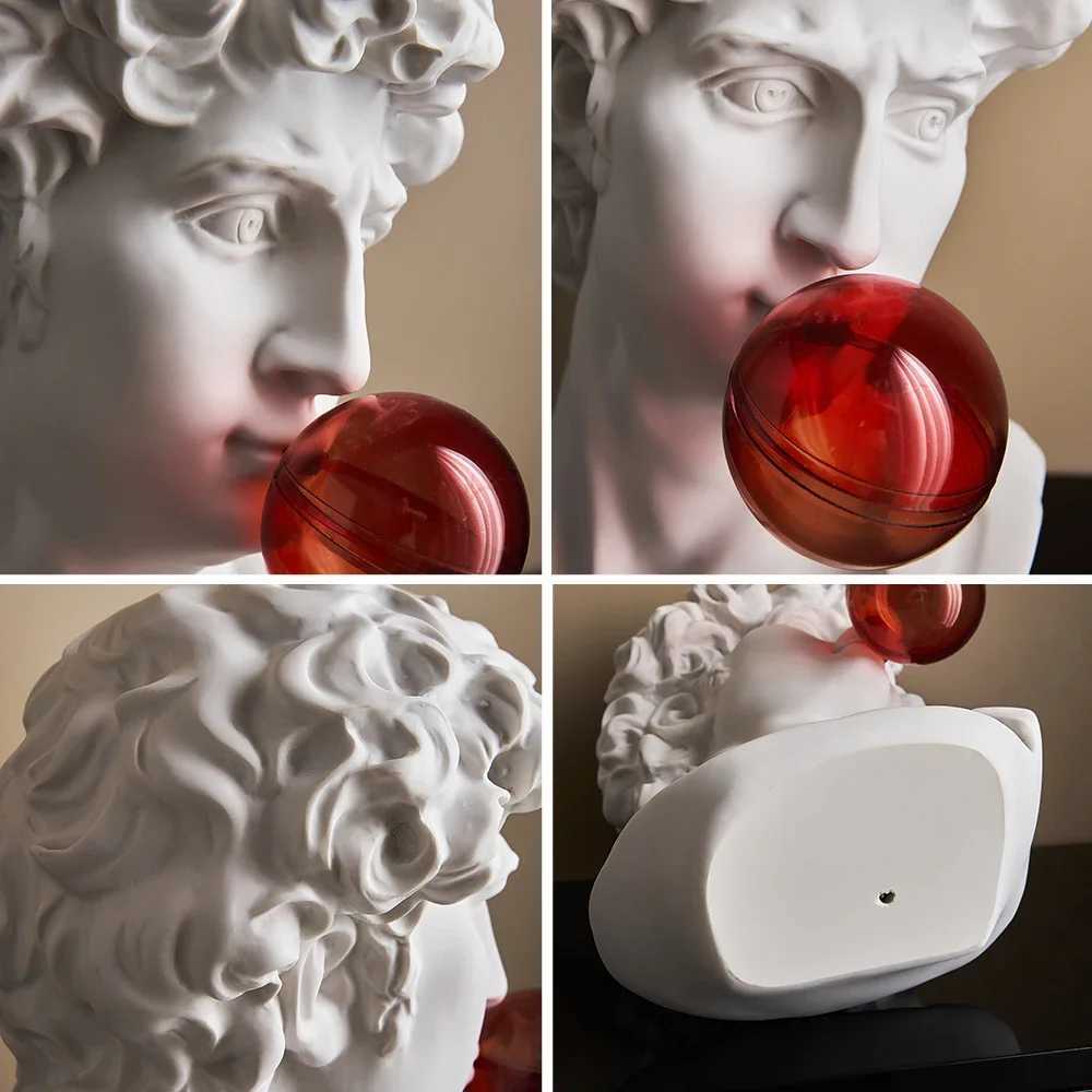 Nordic Style Home Decor Room Decoration Desk Accessories Yard Garden Decors Simplicity Sculptures Figurines Y241227