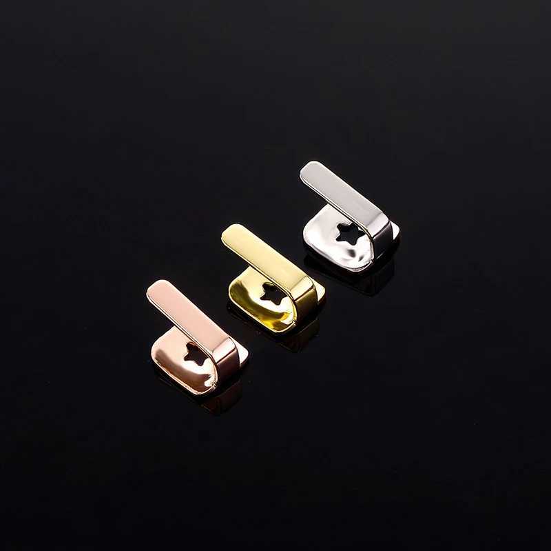 New Hip Hop Teeth Grillz Men Women d Out Hollow Single Teeth C Dental Grill Punk Rper C Halloween Cosplay W241227