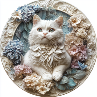 Customized Circular Aluminum Pet Memorial Decoration - Premium Quality Pet Ornaments and Souvenir Tombstone