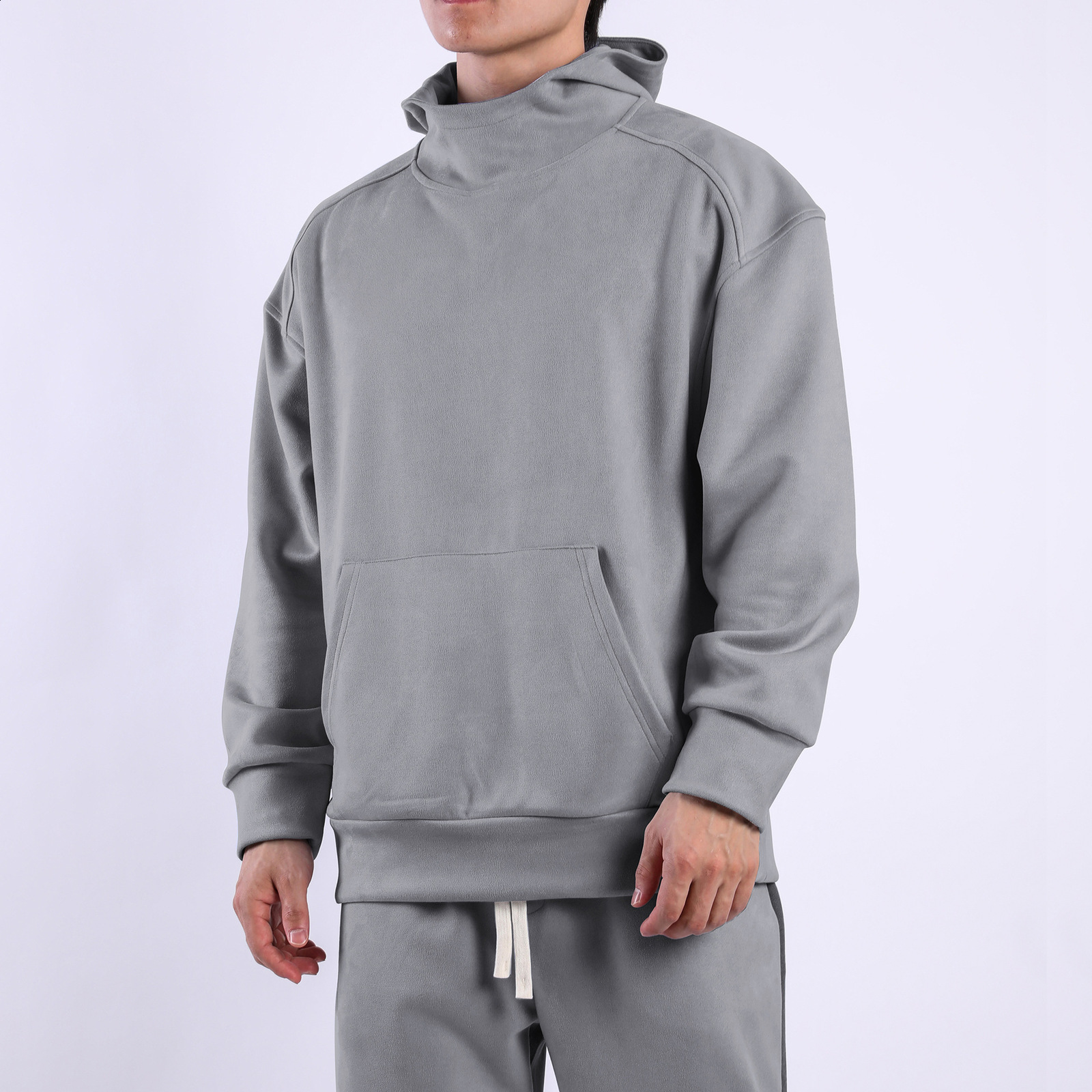 Ninja Hoodies Men Mask Cotton Oversized Hoodies Sports solid Long Sleeve Winter Hooded Sweatshirts Men Clothing Spot wholesale LJ201223
