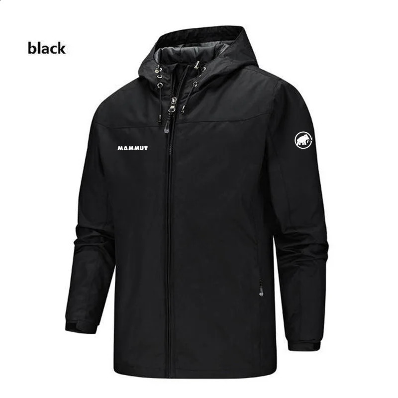 Autumn Winter European Style Printed MenWomen Zipper Jacket Windproof Outdoor Couple Fashion Sports For Coat Windbreaker 241220
