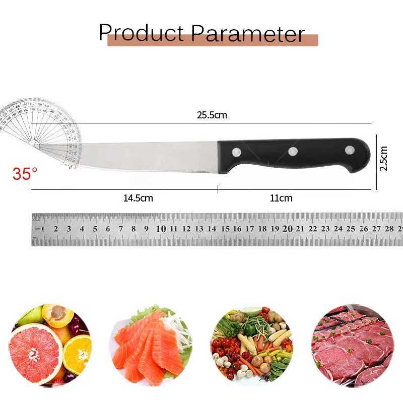 Kitchen Knife Professional Chef Knife Fruit Kitchen Utensil Peeling Japanese Knife Plastic Handle Kitchen Knives and Accessories Y241227
