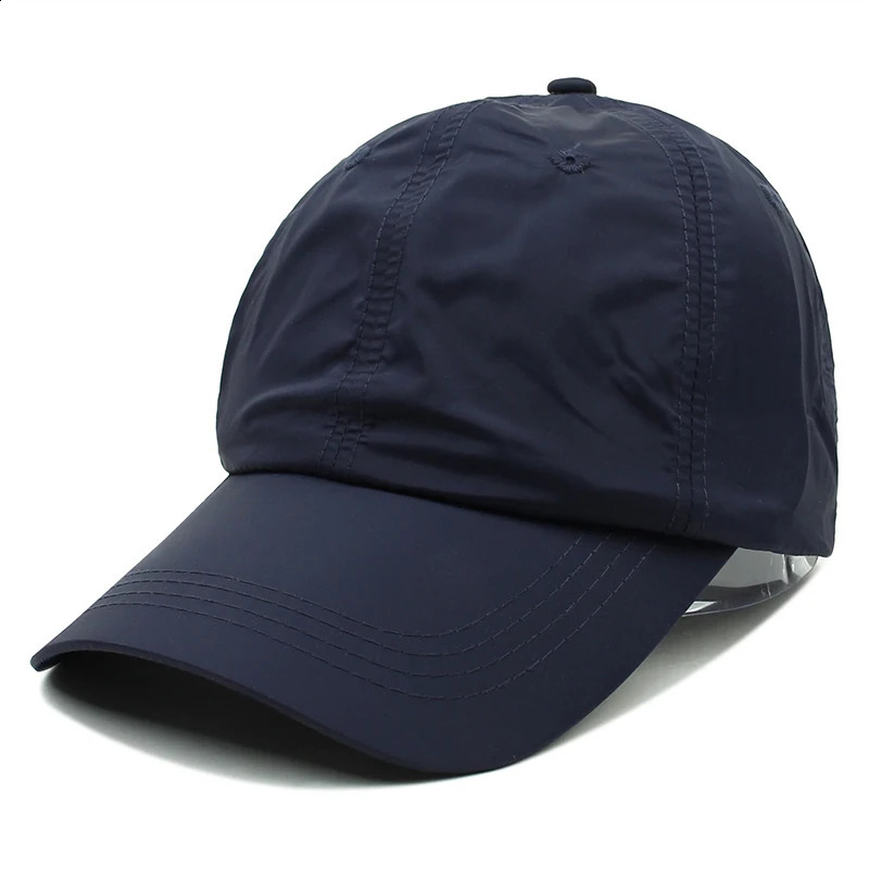 Summer Unisex Quick Dry Cap Women Solid Color Korean Version Adjustable Baseball Caps Outdoors Thinmen golf Dad Hat 241226