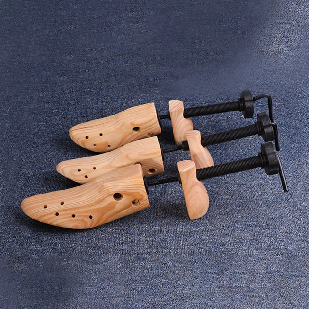 Wooden Shoe Stretcher Adjustable Length Width Shoe Trees Shoe Widener Professional Shoe Extender for Mens and Womens Shoes241226