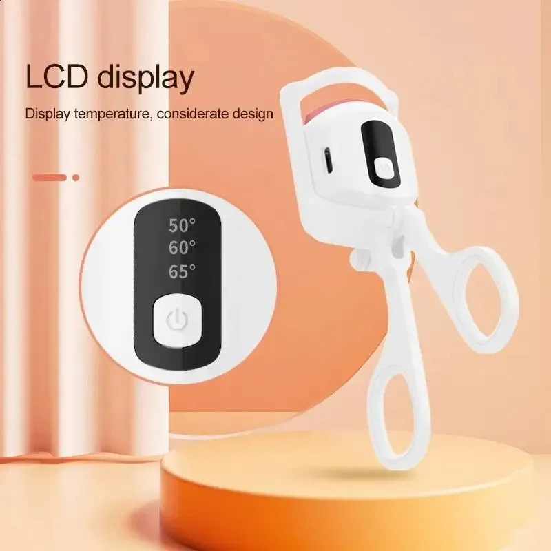 3rd Gear Temperature Control Fit The Eye More Natural Radian Professional Rechargeable Electric Eyelash Curler Machine 241226