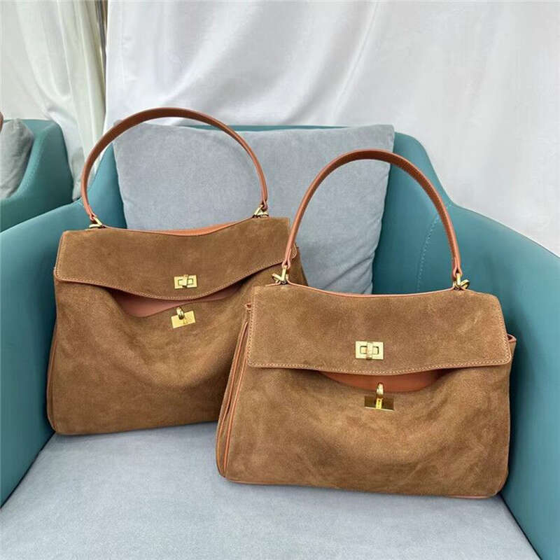 Women's Bags Handbag Momei Real Cow Suede Leather Large Capacity Women Tote Fashion Shoulder Bags