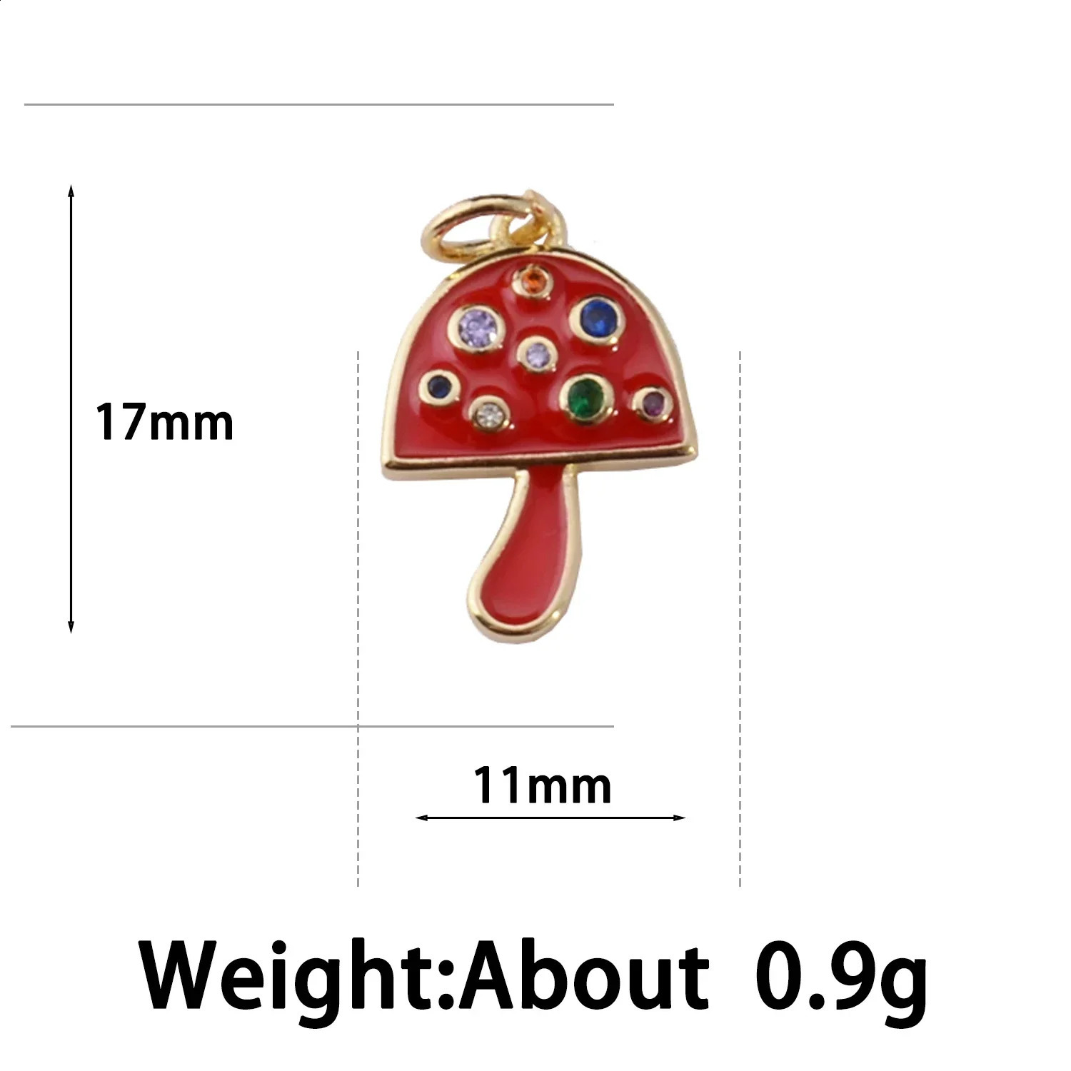 Mushroom Sika Deer Round Rectangle Badge Hook Jewelry Making Supplies Diy Handicraft Charims Necklace Earrings Pendant Bracelet 241227