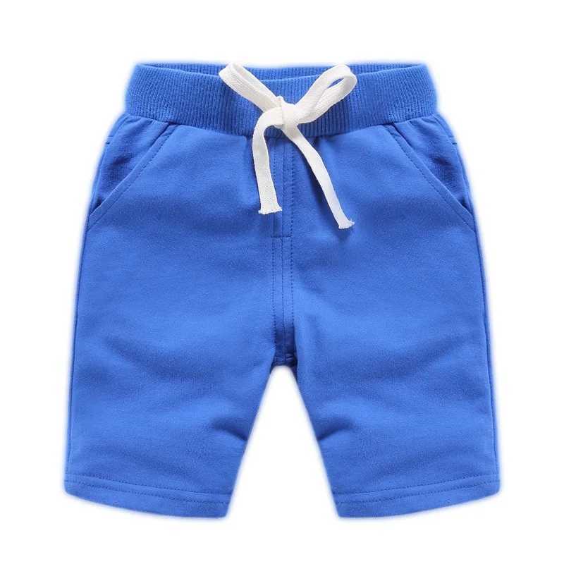 DE PEACH Unisex Summer Cotton Baby Boys Shorts Pants Teenager Kids Boys Girls Solid Casual Shorts For 1-12Years Children Clothes W241227