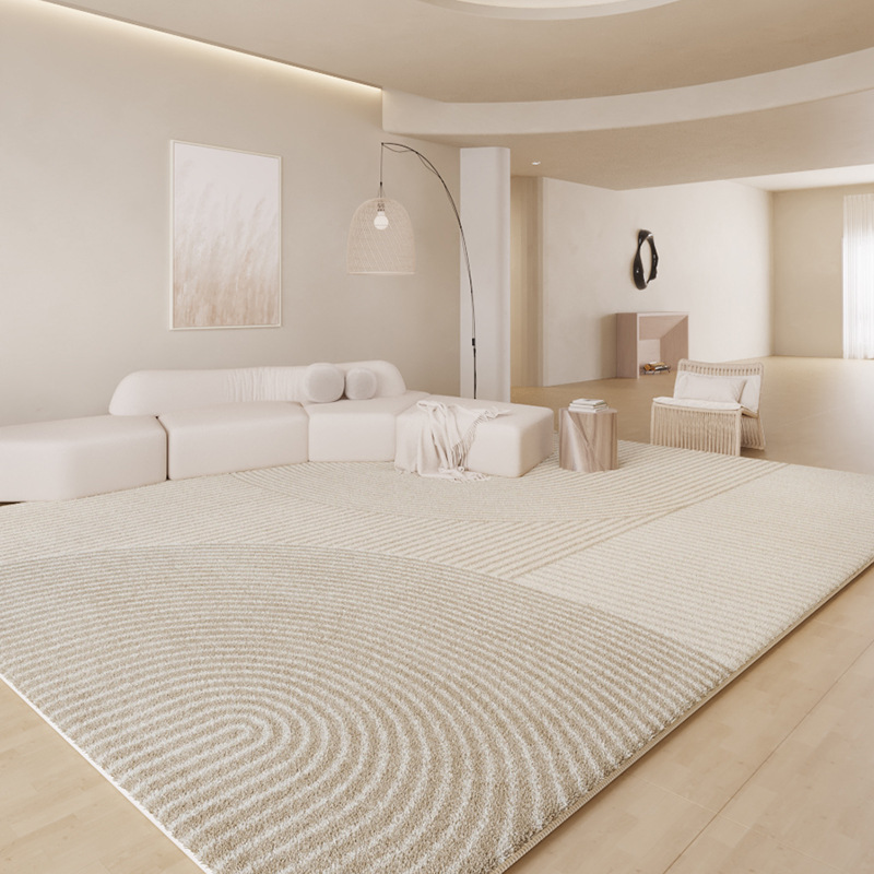 5117-425-58.66-Solid Color Striped Print Carpet Fun Home Living Room Kitchen Bathroom
