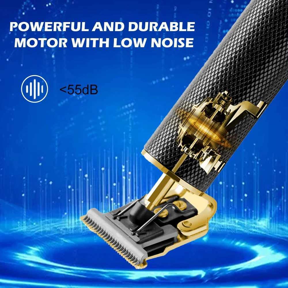 Professional Electric Rechargeable Hair Clipper Machine Hair Barber Trimmer For Men Hair Cutting Professional Beard Trimmer W241227