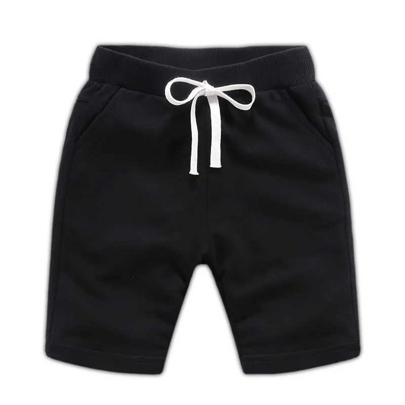 DE PEACH Unisex Summer Cotton Baby Boys Shorts Pants Teenager Kids Boys Girls Solid Casual Shorts For 1-12Years Children Clothes W241227