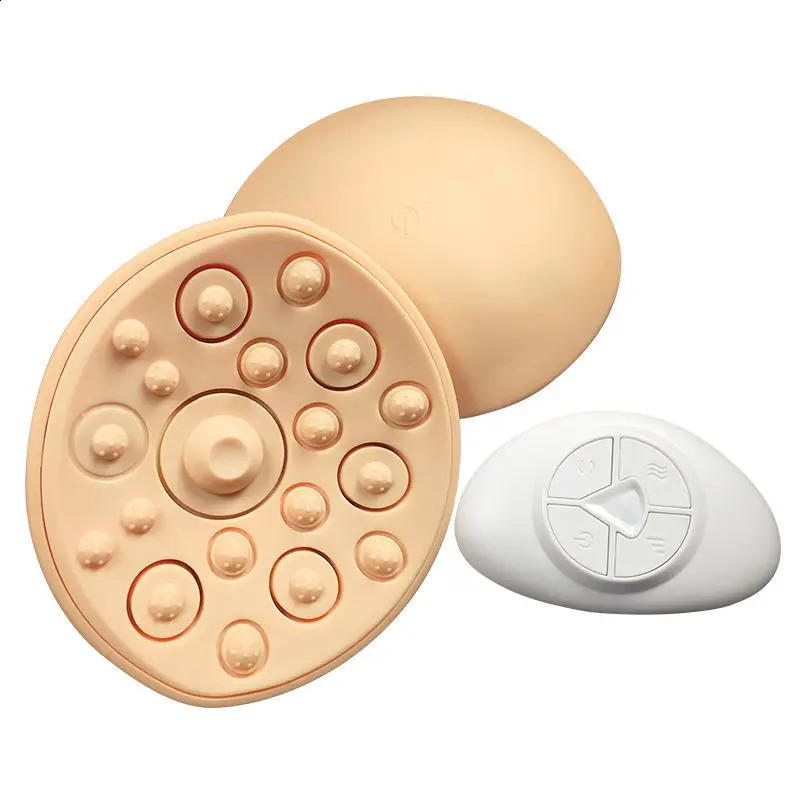 Breast Enhancement Instrument Red Light Massage Therapy Chest Massage Pad Compress Wireless Vibration Massage 241226