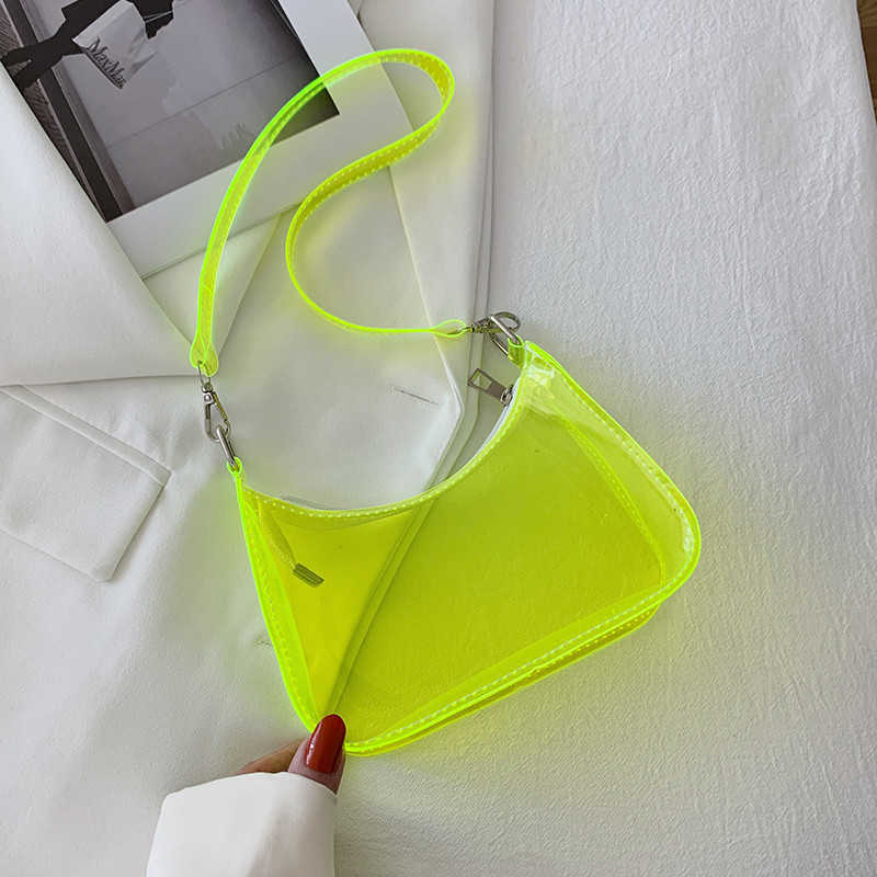 High Quality Fashion Wide Shoulder Strap Bright Face Bag Women's Bag 2022 New Fashion Simple One Shoulder Method Stick Underarm Bag 241227