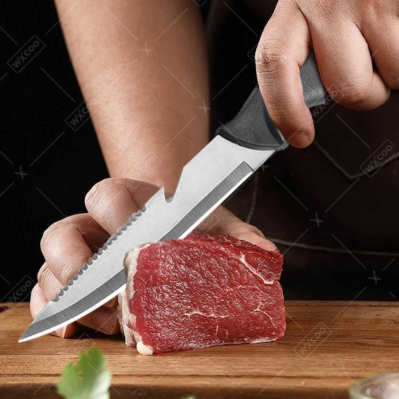 WXCOO tra shark Japanese chef cooking sushi Srl knife stainless steel fish fillet knife Mti pose fruit ingredient knife Y241227