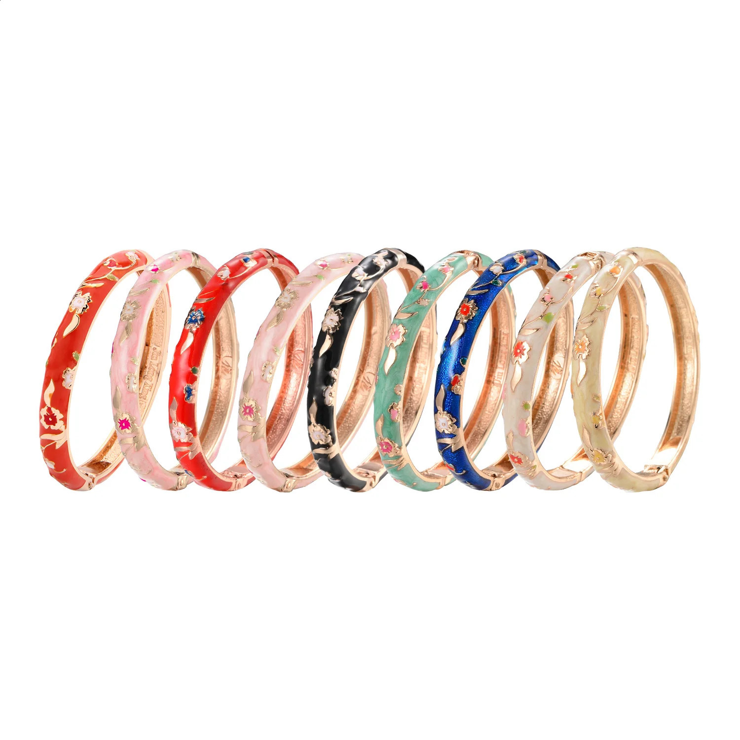 7Colors Enameled Womens Bracelet Viking Bangles For Women Jewelry Trendy Bracelet On Hand African Jewelry Indian Womens bangle 241227