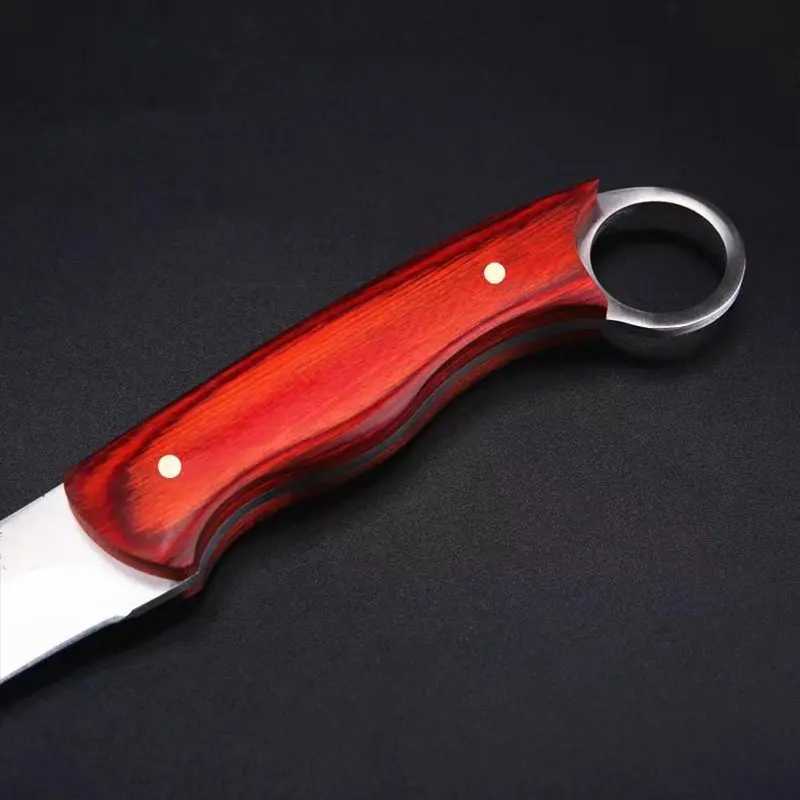 1 piece stainless steel knife fruit knife kitchen tools kitchen supplies for his use outdoor camping fishing Y241227