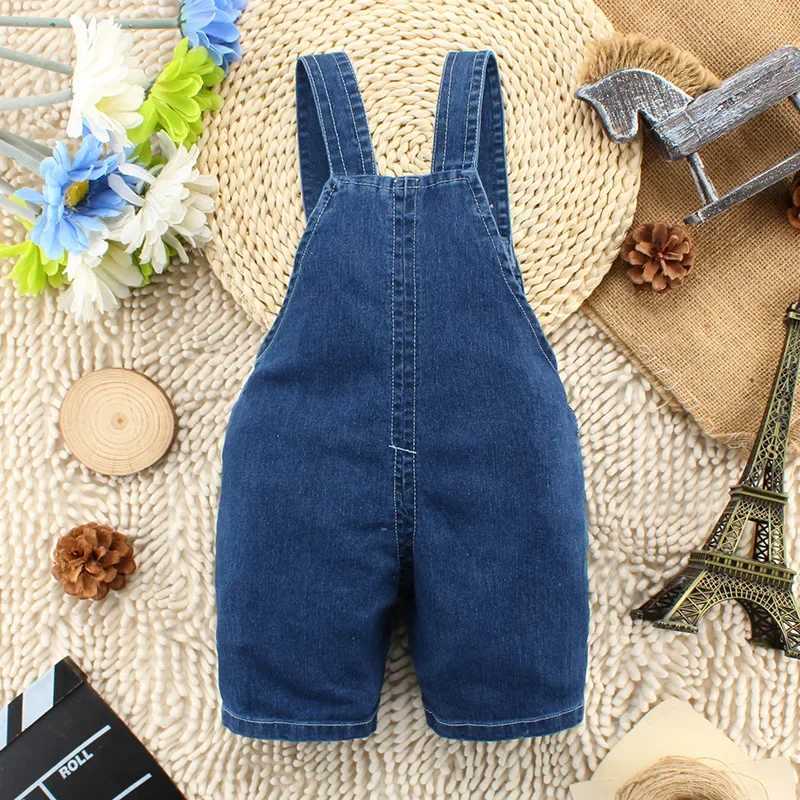 Summer childrens pants baby boy clothing shorts Trousers toddler clothing childrens clothing denim shorts jeans Dungarees W241227