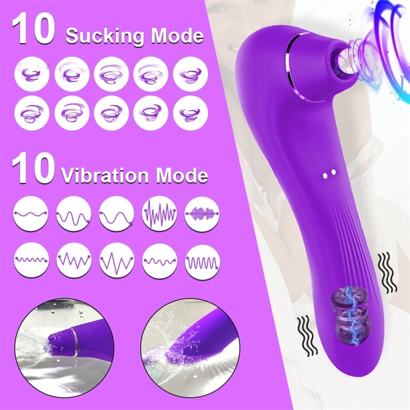 20 Modes Sucking Vibrator For Women Clitoris Vacuum Stimulator Clit Nipple Sucker Dildos Vibrating Female Sex Toys Adults 18 w241226