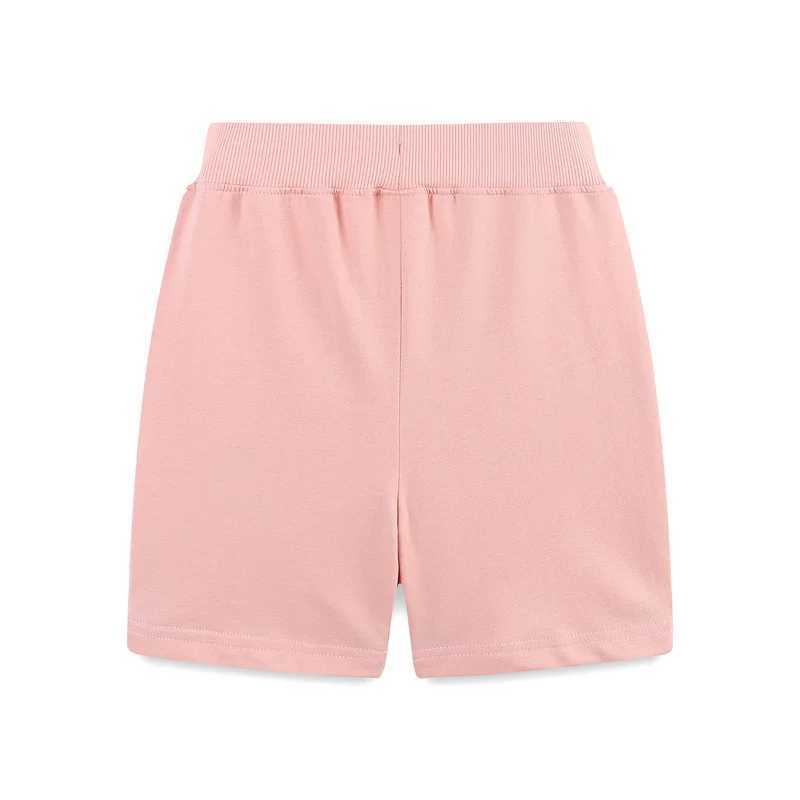 Jumping Meters Horse Embroidery Childrens Shorts For Girls Animals Applique Kids Trousers Pants Baby Clothes W241227