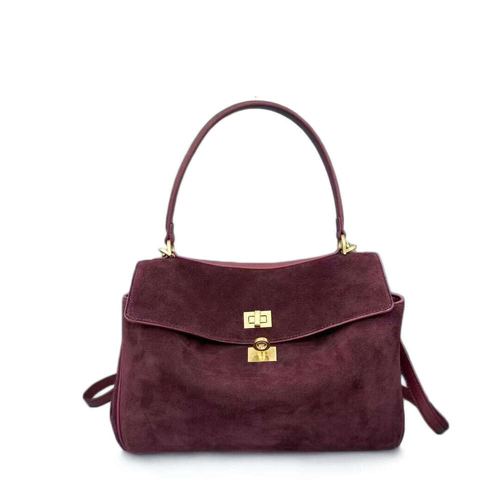 Women's Bags Handbag Momei Real Cow Suede Leather Large Capacity Women Tote Fashion Shoulder Bags
