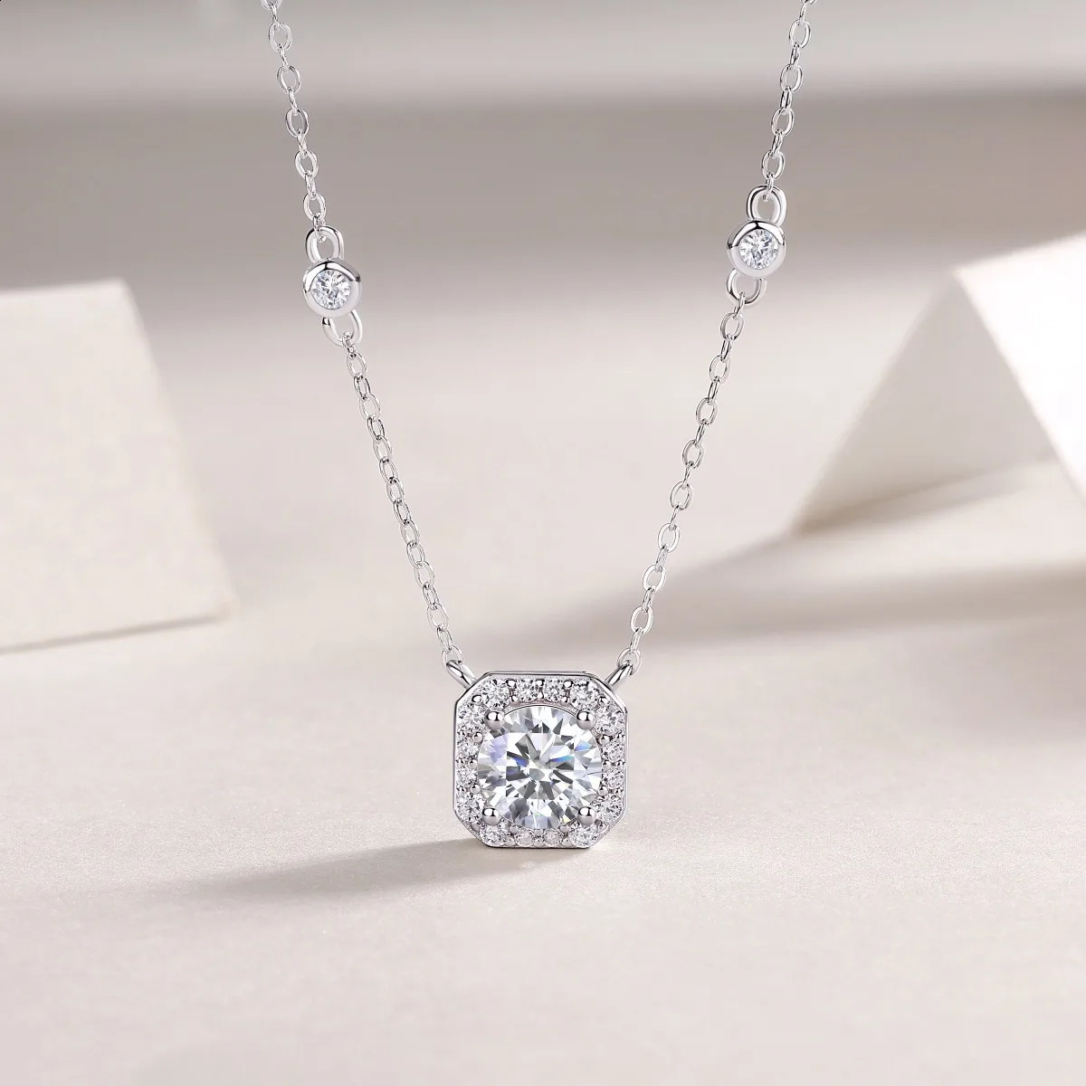 Na y Promise Bride 925 Sterling Silver Korean Womans Necklaces iced out VVS Mossanite Women Necklace Jewelry 241226