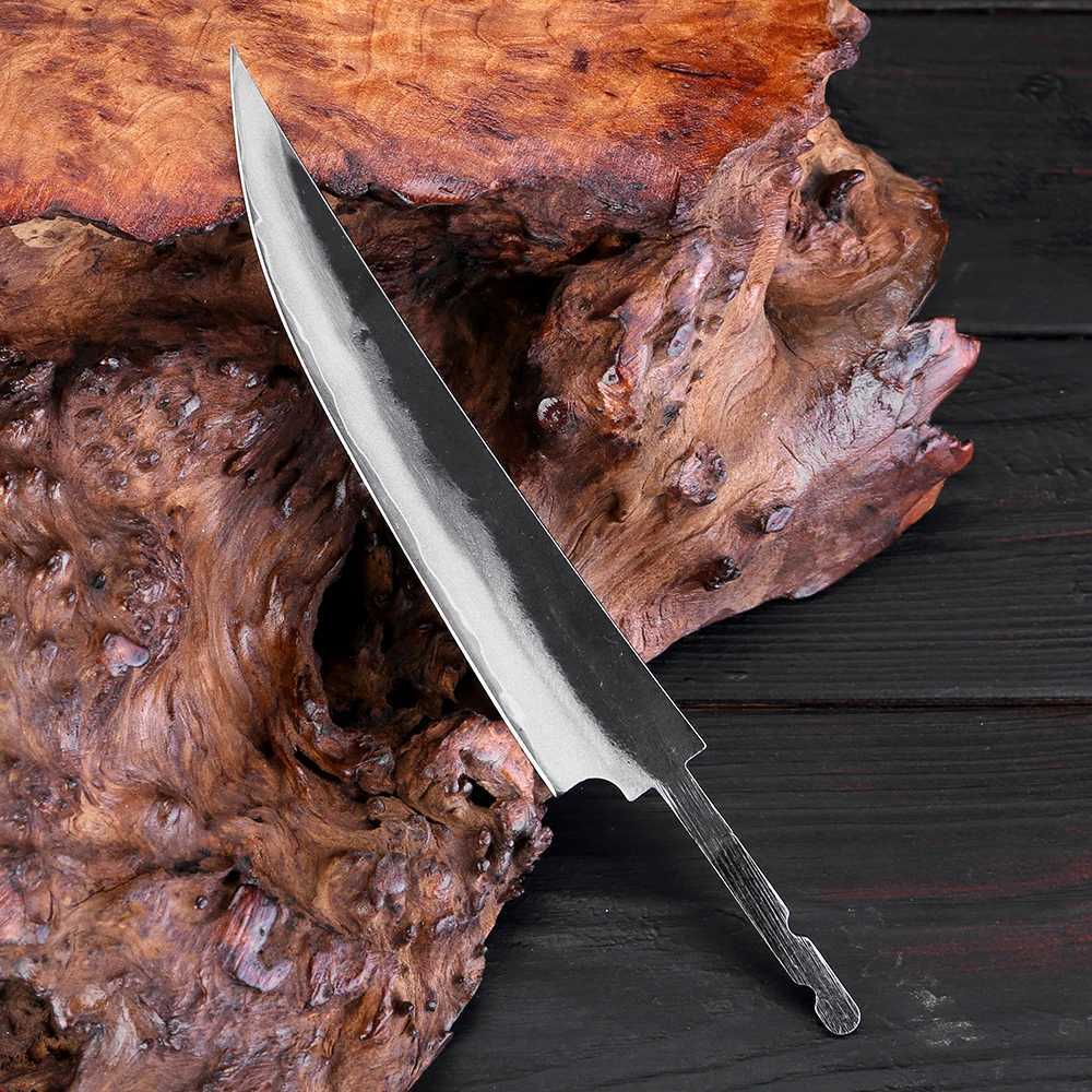 XITUO super sharp practical knife blank kitchen fruit knife hand forged 3-layer cposite clad steel sharp production DIY knife Y241227