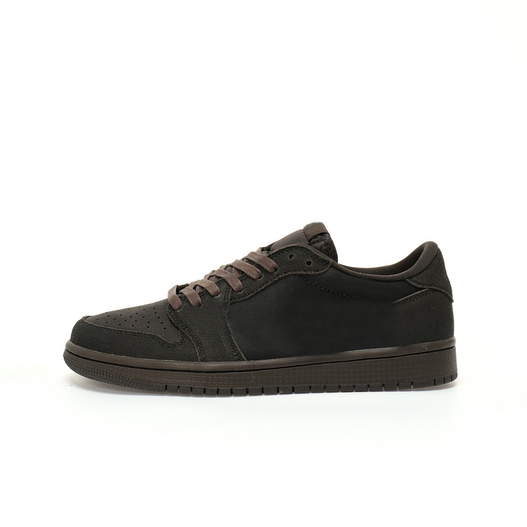 Basketball Designer Sneakers Casual Mens Womens Running 1 Low Og Sp Velvet Brown Platform Shoes Trainers Size 36-45