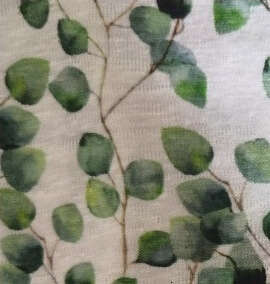 Lightweight 28Nm cotton en nylon plain weave digital printed knitted fabric, casual wear T-shirt, vest, skirt