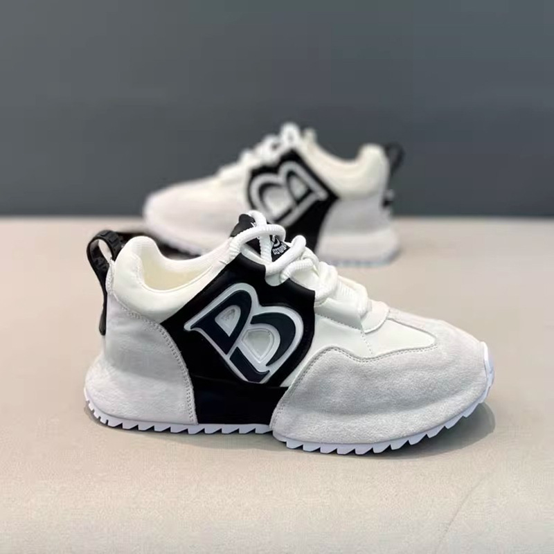 Men Casual Shoes Black White Trendy Style Anti-skid Board Shoes Jogging Tennis Gym Sneaker Free shipping