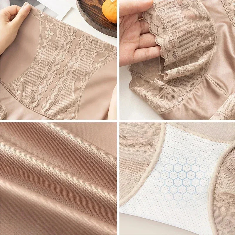 Womens Shapewear Panties High Waist Flat Belly Shorts Butt Lifter Body Shaper Slimming Underwear Postpartum Shaping Panty 241217