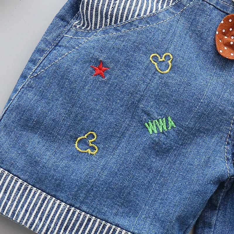 9M-2T baby jacket jeans for boys and girls summer shorts baby jumpsuit hat dog jumpsuit childrens clothing W241227