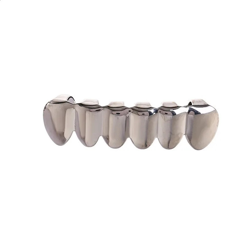 Classic Fashion 66 Teeth HipHop Denture Set Decor Braces Dental Grills for Men Body Jewelry 241225